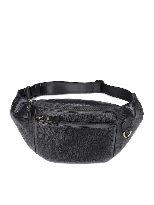 Herren Bum Bag Taille Schwarz