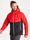 Winter Jacket Hardshell Waterproof and Windproof Red