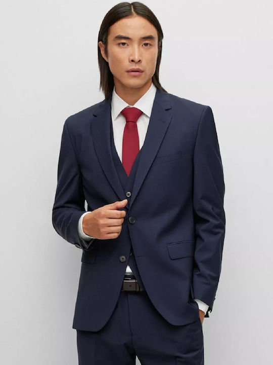 Hugo Boss Men's Suit Jacket Navy Blue