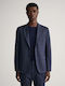 Winter Men’s Suit Jacket with Slim Fit Navy Blue