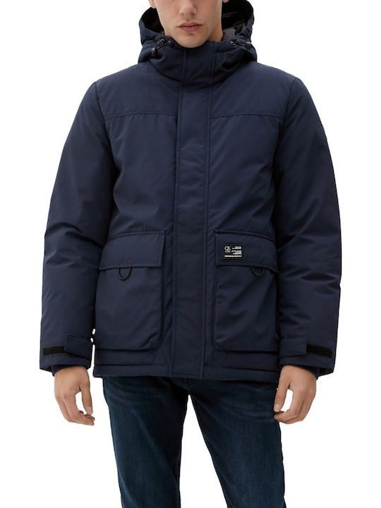 Winter Jacket Navy Blue