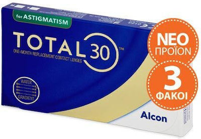 Alcon Total 30 Astigmatism 3 Monatlich Kontaktlinsen Hydrogel