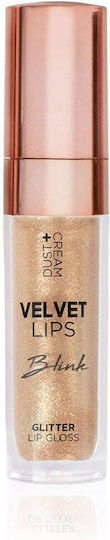 Dust+Cream Velvet Lips Lipgloss Blink Glitzer