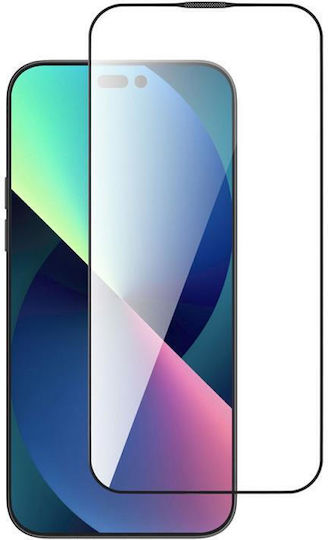 Devia Star Series Full Face Tempered Glass Negru (iPhone 13 Pro Max)