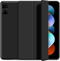 Tech-Protect Smartcase Flip Cover Σιλικόνης Μαύρο (Redmi Pad)