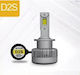 Lamps Car D2S 20000Lumen Canbus LED 6000K Cold White 45W 2pcs