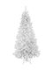 Christmas White Tree with Metallic Base and Built in Branches H150cm