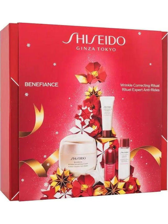 Shiseido Benefiance Wrinkle Correcting Ritual Hautpflege-Set für Anti-Aging & Gesichtsreinigung 2 Stück