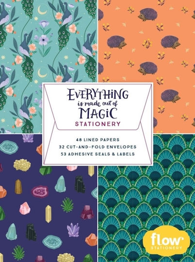 Everything is Made Out of Magic Stationery Pad Cards Flow English