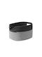 Sidirela Ethnic Decorative Basket Wicker with Handles Gray 37x33x15.2cm