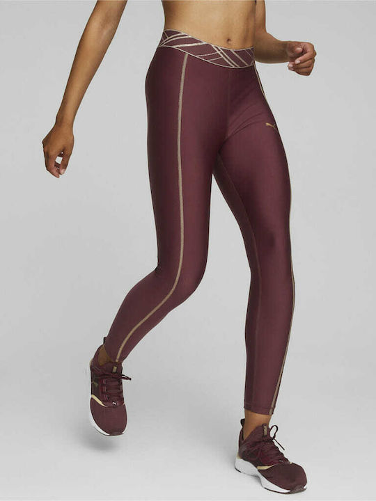 PUMA Deco Glam Κολάν Μπορντό