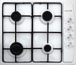 Hausberg HB-561 Autonomous Cooktop with Liquid Gas Burners 50x59cm