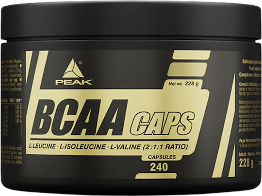 Peak Nutrition BCAA Caps 800мг 240 Капсули