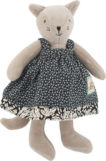 Moulin Roty Ζωάκι Little Agathe Η Γατούλα από Ύφασμα για 8+ Μηνών