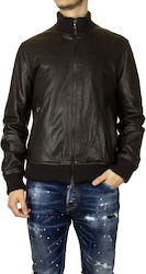 Maffei Leather Jacket Brown