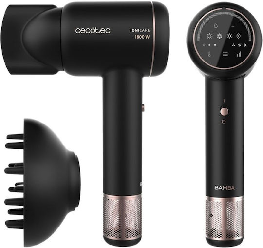 Cecotec Ionicare Rockstar Πιστολάκι Μαλλιών με Φυσούνα 1600W