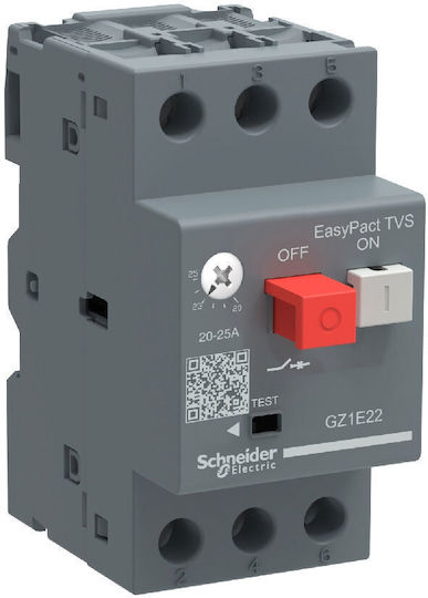 Schneider Electric EasyPact TVS Термомагнитни Индустриален превключвател GZ1E16