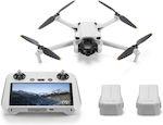 DJI Mini 3 Drone Fly More Combo (DJI RC) (GL) 5.8 GHz με Κάμερα 4K 30fps HDR και Χειριστήριο, Συμβατό με Smartphone