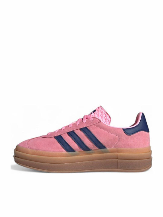 adidas Gazelle Bold Pentru Femei Flatforms Adidasi Roz Glow Victory Blue  Gum H06122 | Skroutz Romania