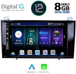 Digital IQ Car Audio System for Mercedes-Benz SLK R171 2004-2010 (Bluetooth/USB/AUX/WiFi/GPS/Apple-Carplay/CD) with Touch Screen 8"