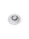 Viokef Alea Round Metallic Recessed Spot with Integrated LED and Warm White Light White 8.5x8.5cm. 1pcs