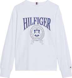 Tommy Hilfiger Kids Long-sleeved Winter Top White