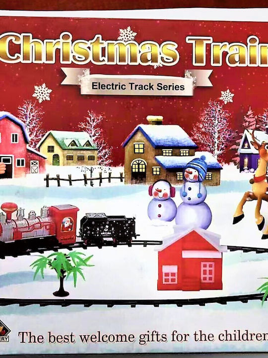 Iluminată De Crăciun Figurină cu Muzică Christmas Train