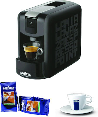 Lavazza EP Mini Kaffeemaschine für Kapseln Lavazza Espresso Punkt Schwarz