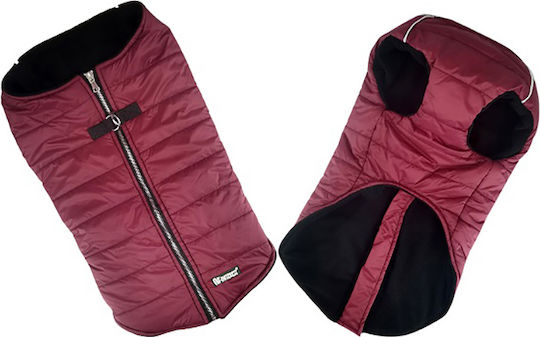 Pet Interest Puffer Vest Кучешки палта Флийс / Водоустойчиво / Ветроустойчиво Червен XLarge с дължина на гръбчето 48 см. 52209