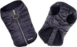 Pet Interest Zipper Vest Stars Μπουφάν Fleece / Αδιάβροχο / Αντιανεμικό Μαύρο Large