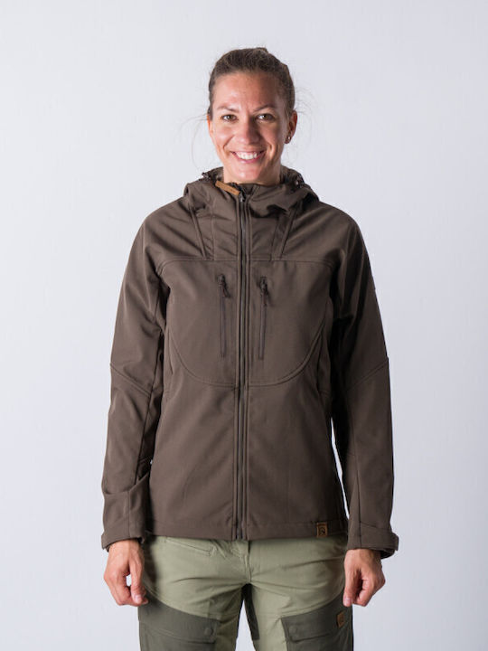 Northfinder Zara Women's Short Sports Softshell Jacket Waterproof