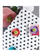 Kentia Checkered Pearl White / Black 160x160cm