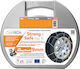 Cartech Strong & Safe No 100 Αντιολισθητικές Αλυσίδες Πάχους 9mm Επιβατικού Αυτοκινήτου 2τμχ