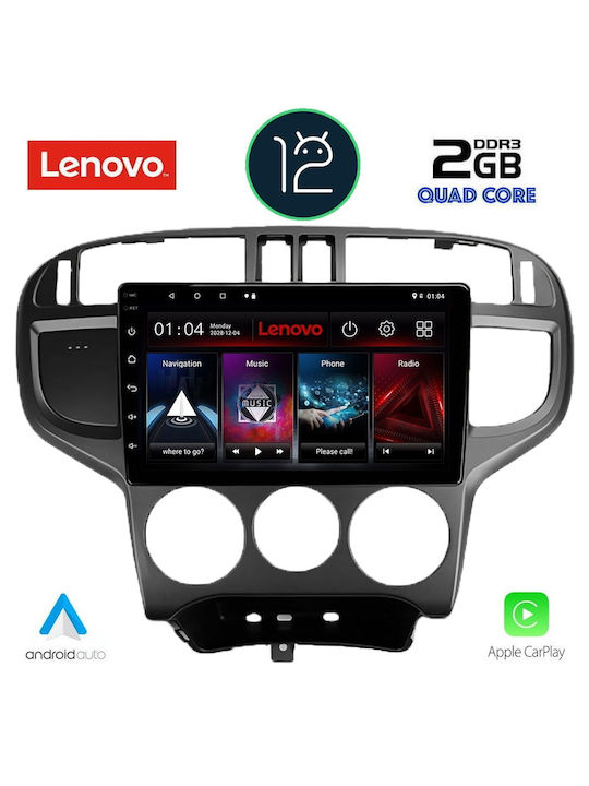 Lenovo Car-Audiosystem für Audi A7 Hyundai Matrix 2001-2010 (Bluetooth/USB/AUX/WiFi/GPS) mit Touchscreen 9"