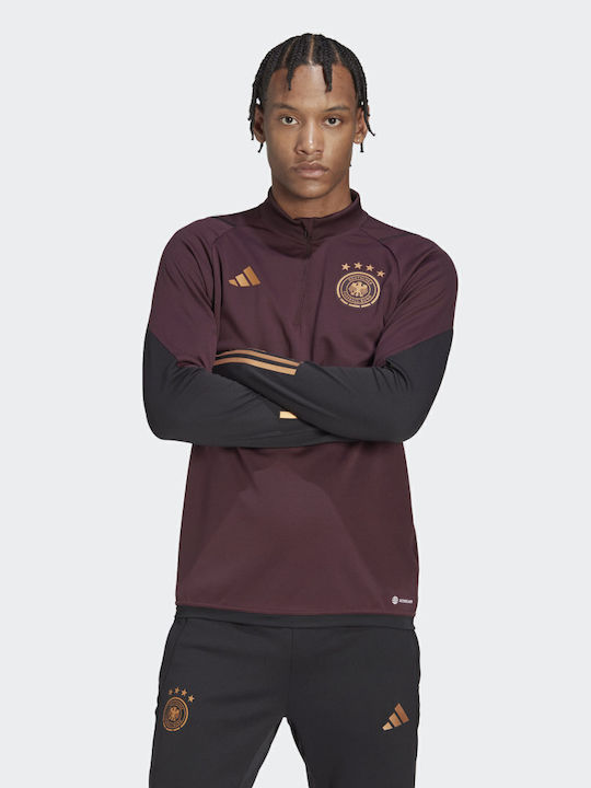 adidas Germany Tiro 23 Aeroready Blouse Shadow Maroon adidas Germany Tiro 23 Aeroready Blouse Shadow Maroon