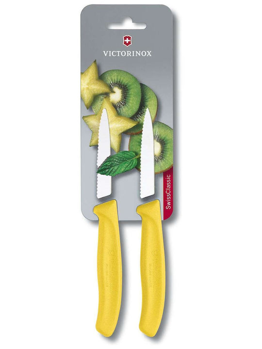 Victorinox Swiss Classic Knives General Use from Stainless Steel 8cm 2pcs