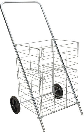 Shopping Trolley Gray 31x32x52cm