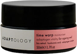 Adaptology Time Warp Αnti-aging 24h Cream Suitable for All Skin Types with Hyaluronic Acid 50ml