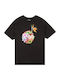 T-shirt Μαύρο