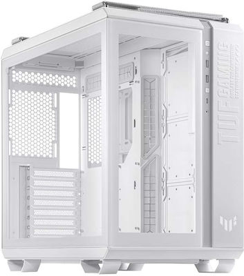 Asus TUF GT502 Gaming Midi Tower Computer Case White