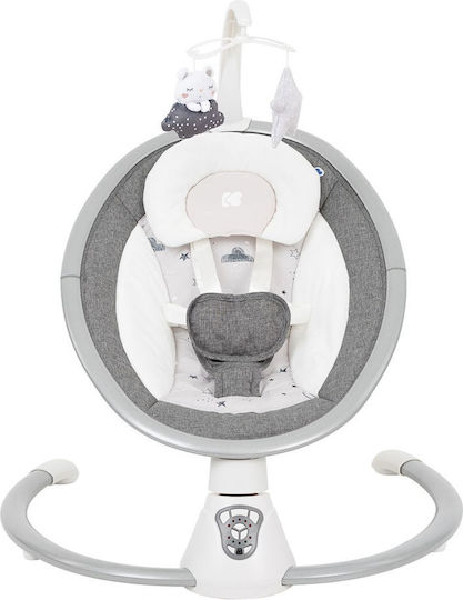 Kikka Boo Electric Baby Relax Twiddle with Music Gray for Child up to 9kg
