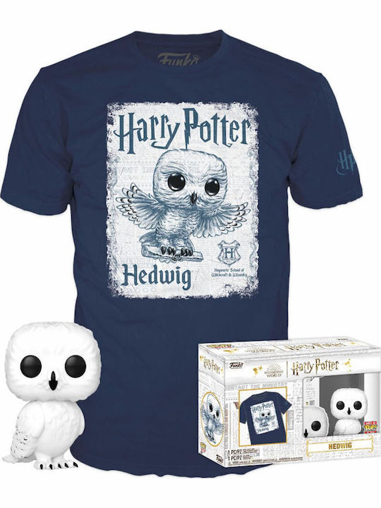 Funko Pop! Tees Filme: Harry Potter - Hedwig (M) - (Männlich) (L) Exklusiv