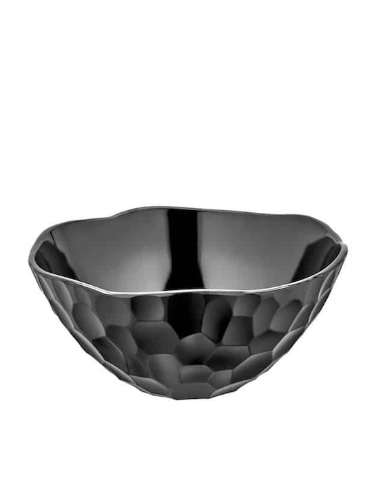 Cok Spain Melamine Salad Bowl Black 23x23x10cm 4pcs