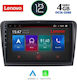Lenovo Car Audio System for Skoda Superb 2008-2015 with Clima (Bluetooth/USB/AUX/WiFi/GPS/CD) with Touch Screen 10.1"