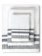 Cryspo Trio Σετ Πετσέτες Μπάνιου 3τμχ Plade Grey Βάρους 550gr/m²