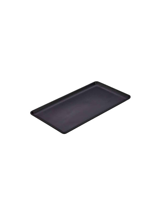 Cok Spain Serving Platter Oval Black 32x17cm