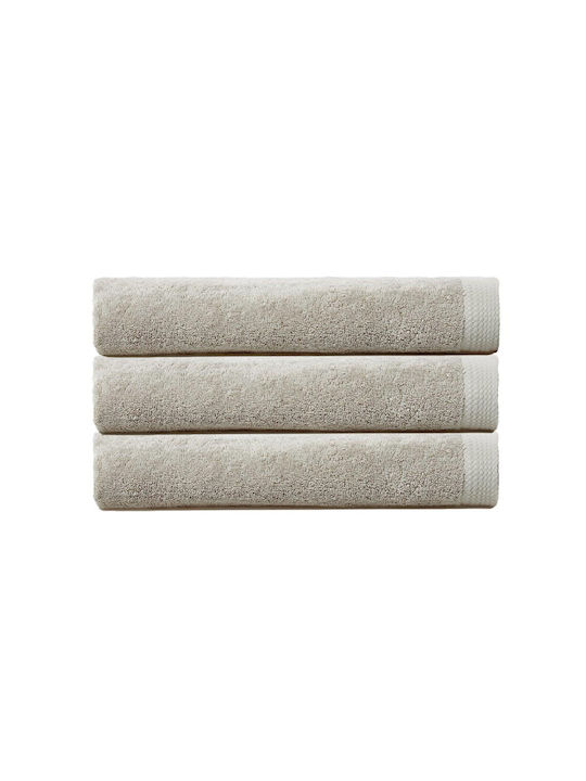 Cryspo Trio Hand Towel Premium 30x50cm Pearl Gr...