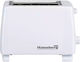 Hausberg Hausberg HB-150AB Тостер Двуместна 750W Бяла