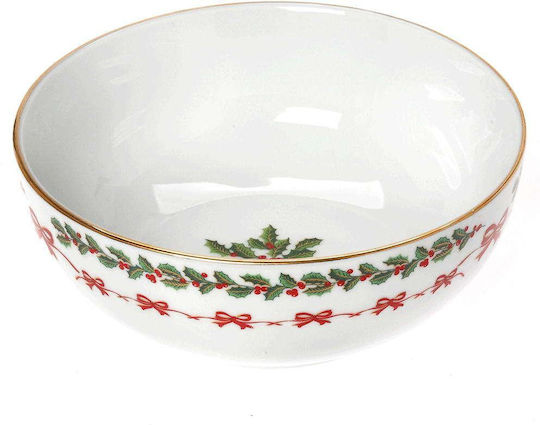 Cryspo Trio Weihnachtlich Schale Porzellan Mehrfarbig B7xH7xD18cm.