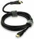QED QED USB Typ-C Kabel USB-C Männlich Schwarz 0.15m